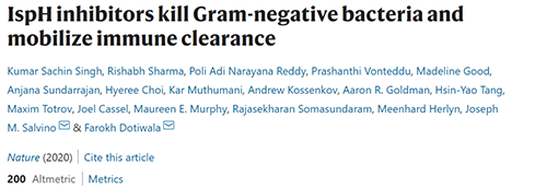 Nature：无惧细菌耐药性的新型抗生素诞生了！