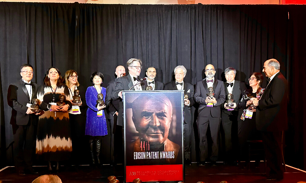 HJC黄金城平台药物发现事业部总裁刘建博士斩获爱迪生专利奖